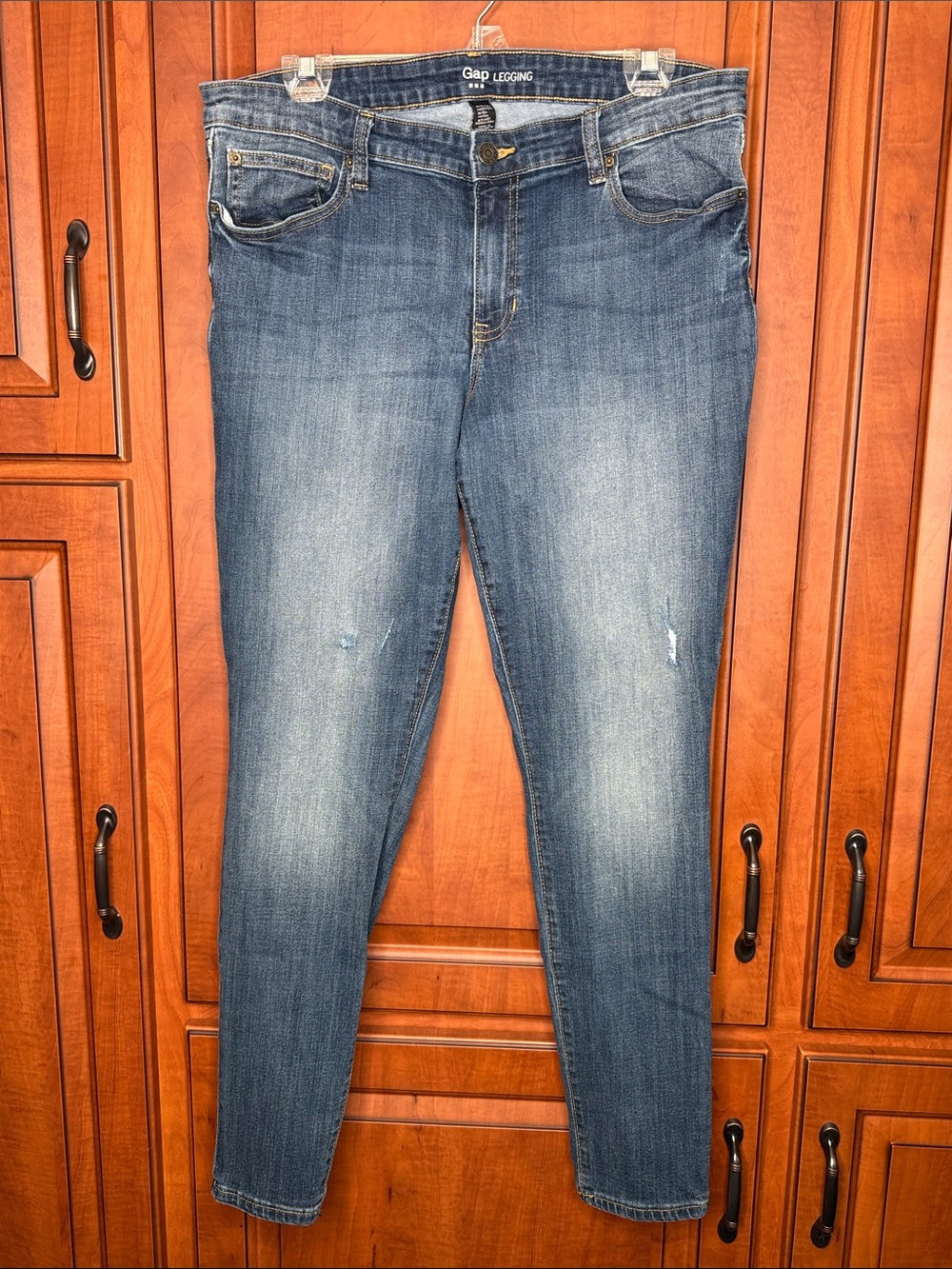 GAP Women's Faded Blue Jeggings